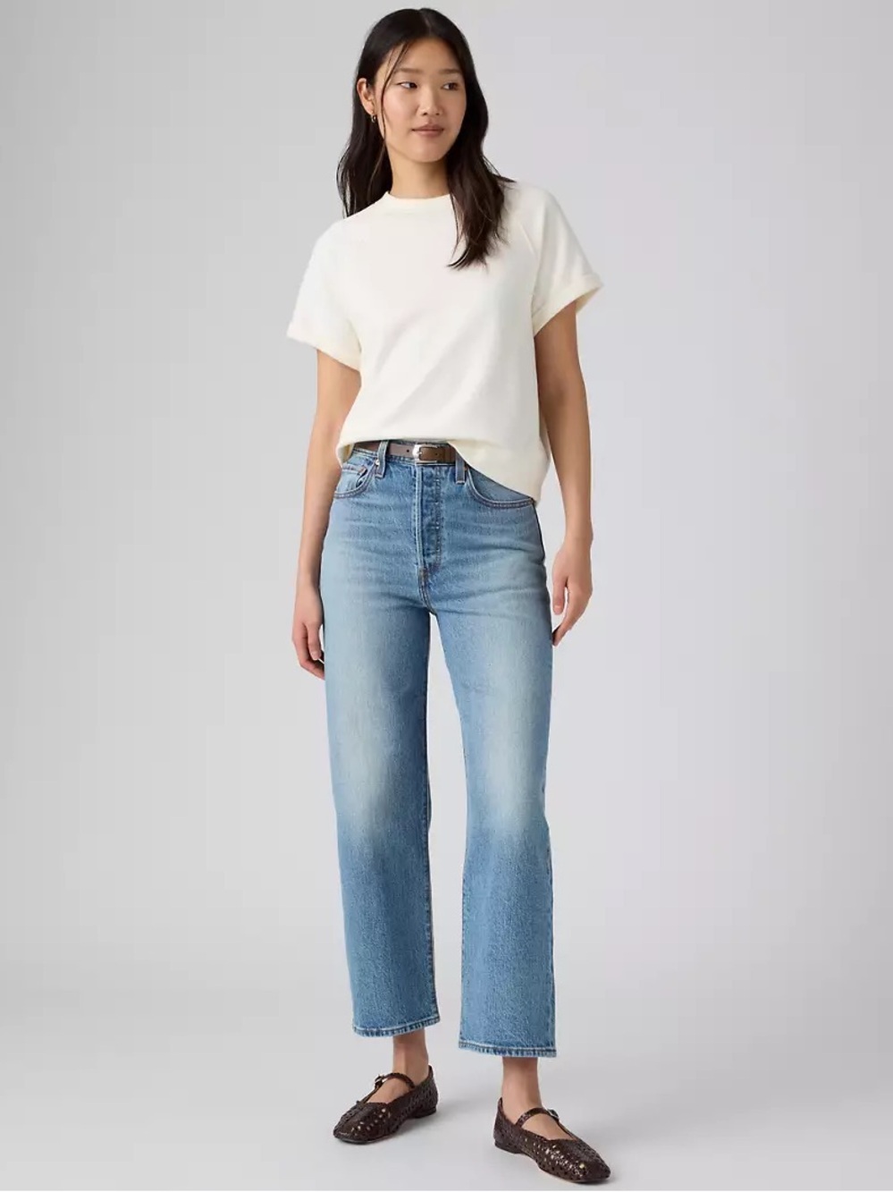 Levi’s Ribcage Straight Ankle jeans